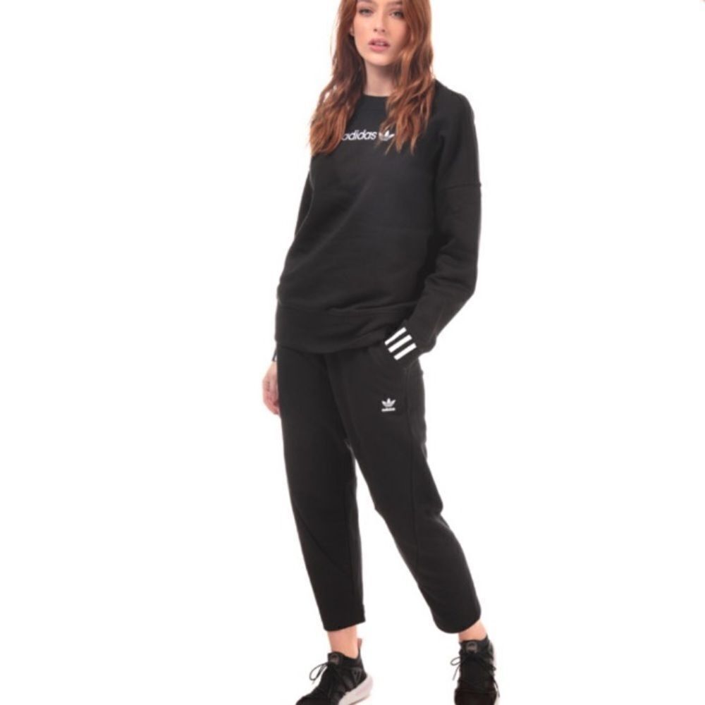 ADIDAS ORIGINALS Coeeze Fleece Sweatshirt In Black - Size S - Picture 4 of 15